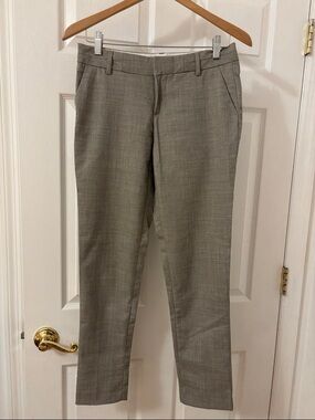 Banana Republic Women's Cropped Dress Pants in Gray